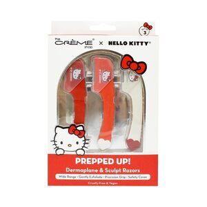 The Crème Shop x Hello Kitty Prepped Up! Dermaplane Razors